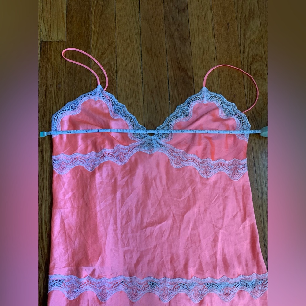 Victoria’s Secret lace lingerie slip dress adjustable straps size L - Picture 9 of 10